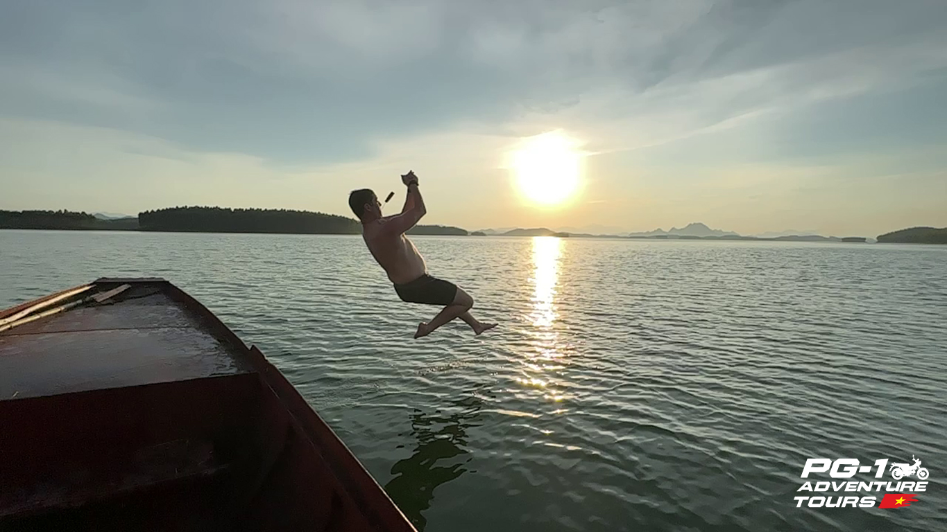 Ba Be to Thac Ba Lake Motorbike Trip